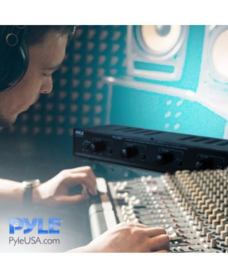 4-Channel Speaker Selector System - Multi-Zone Audio Receiver for Home Theater