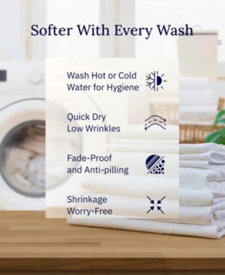 Pillowcase Set - 400 Thread Count, 100% Cotton Sateen, Set of 2 Pillow Covers, Breathable, Cooling, Soft for Quality Sleep