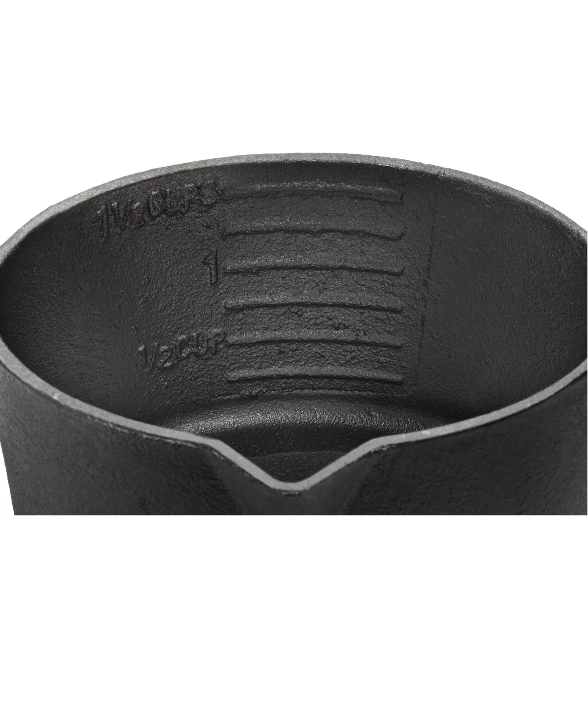 Outset Cast Iron 10" Sauce Pot With Brush In Black