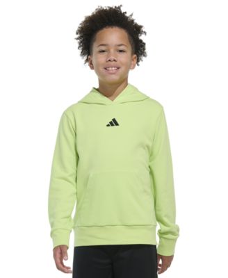 adidas - Big Boys Long-Sleeve Essentials Small Logo Pullover Hoodie