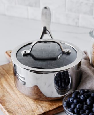 Valencia Pro Stainless Steel 1.66-Qt. Saucepan with Lid