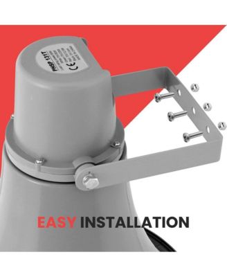 13.5" Indoor/Outdoor 50 Watt PA Horn Speaker with 70V Transformer