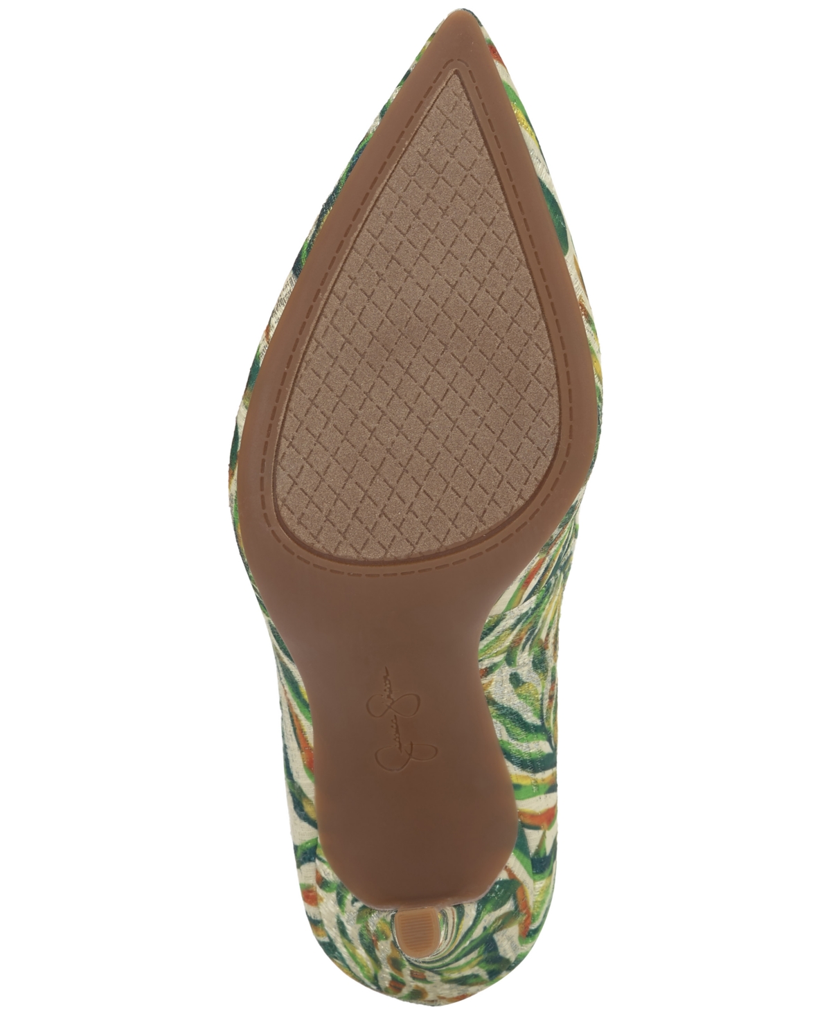 Jessica Simpson Women's Cassani Pointed-toe Pumps In Green Multi Jungle