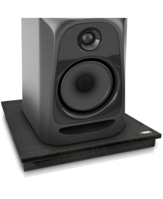 Stage & Studio PA Speaker Platform Base, Sound Isolation Absorbing, 22.5” x 17.8” for Speakers up to 110 lbs