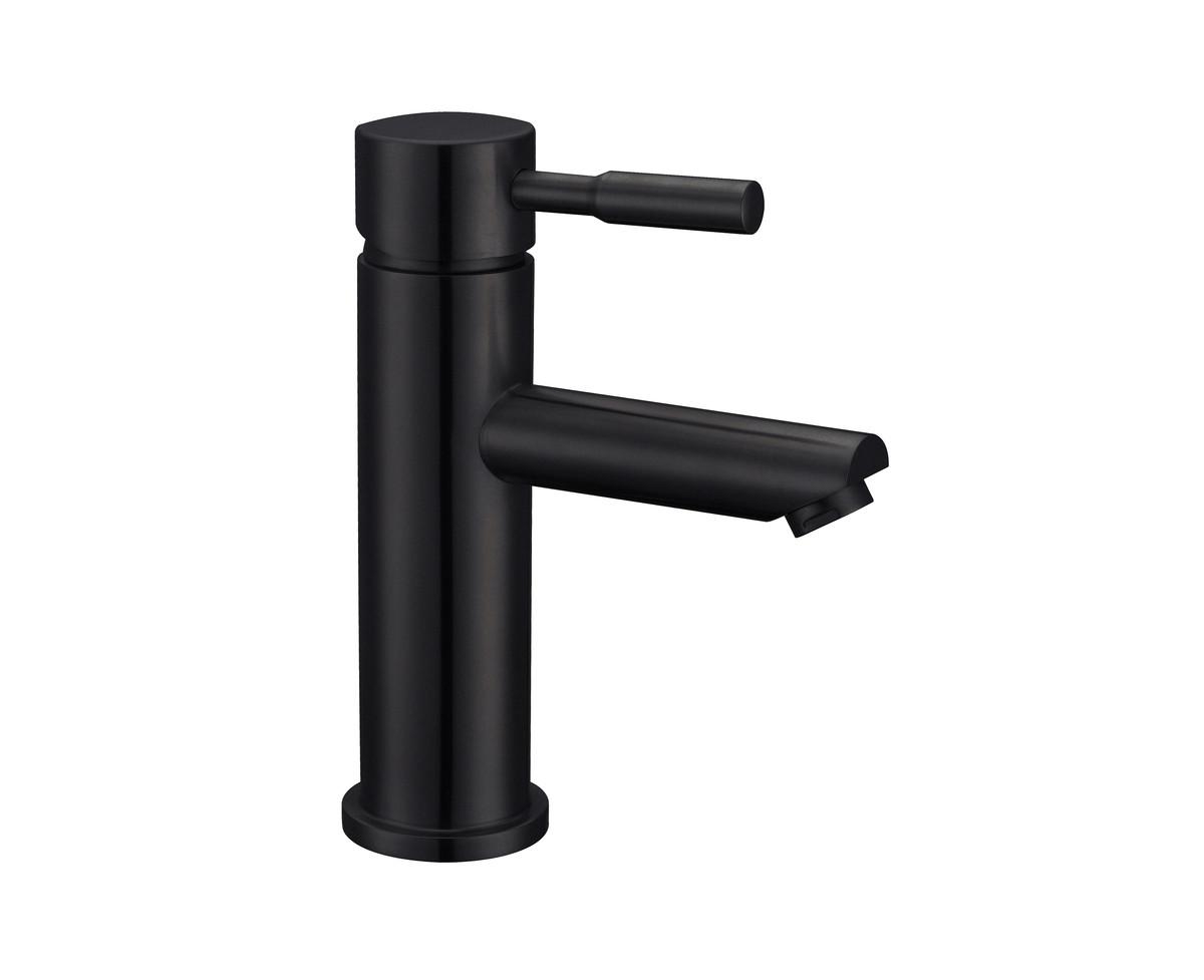 Single Hole Single Handle Bathroom Faucet - Matte black