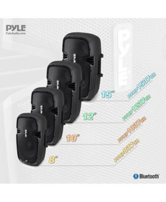 Wireless Bluetooth PA Speaker System with 12" Subwoofer, MP3/USB/SD/FM Radio, 1200W Max Power Output