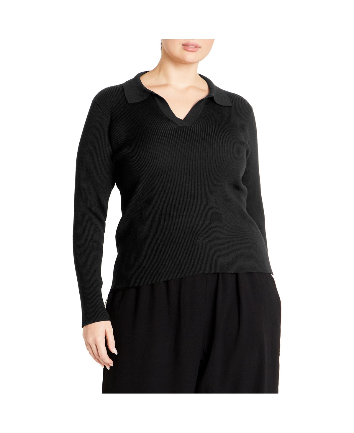Plus Size Zola Sweater - Black