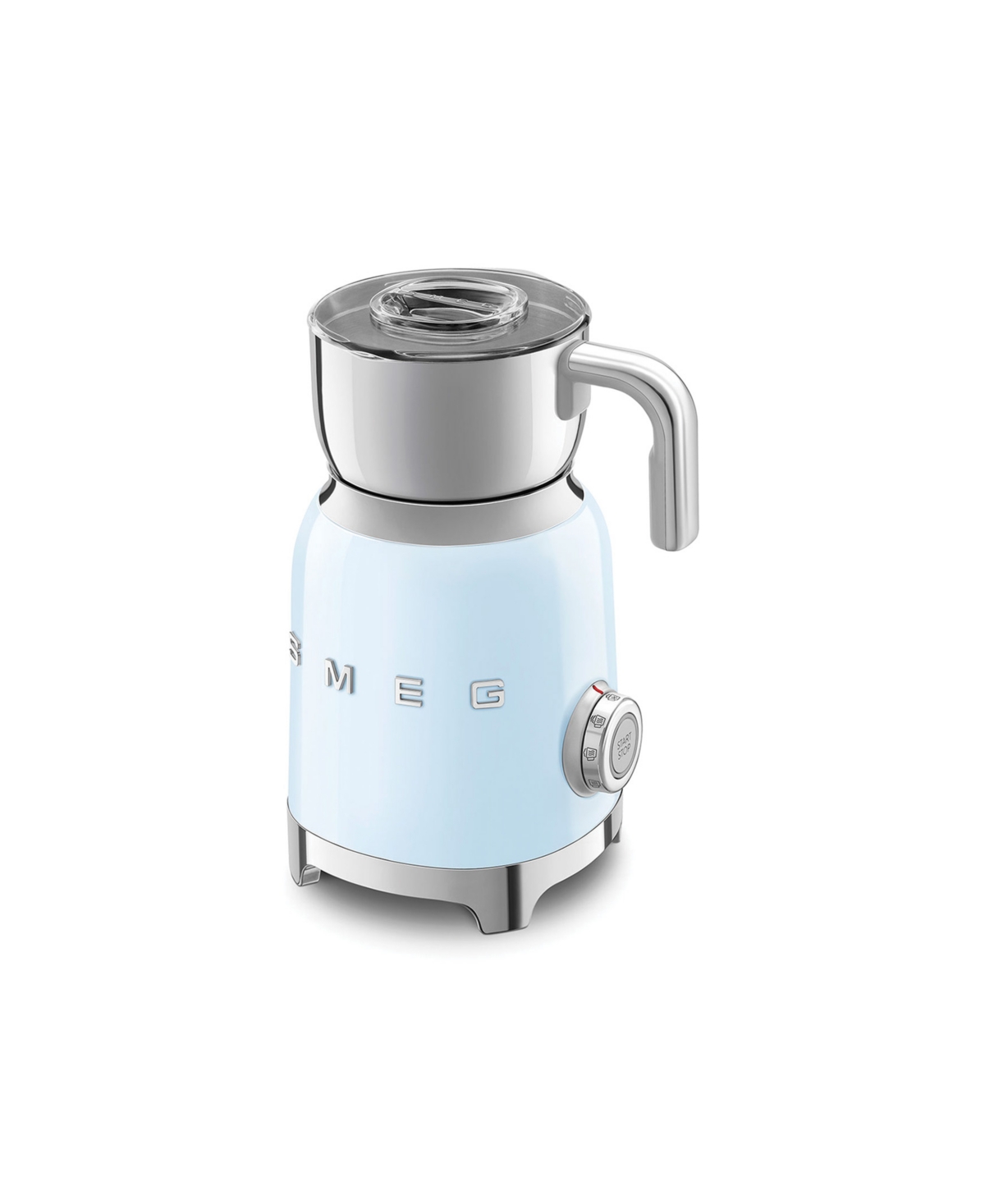 Smeg 50's Retro Style Aesthetic Milk Frother In Pastel Blue