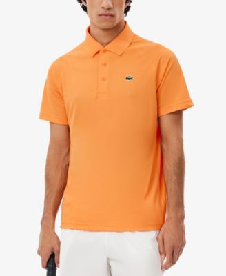 Men's Breathable Run-Resistant Interlock Polo Shirt