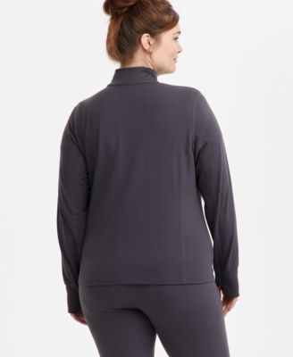 Plus Size Studio Full-Zip Jacket