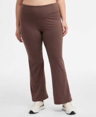 Plus Size High Rise Flared Leggings, Created for Macy's