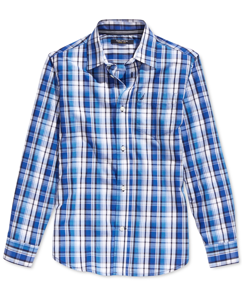 Nautica Boys Plaid Shirt   Shirts & Tees   Kids & Baby