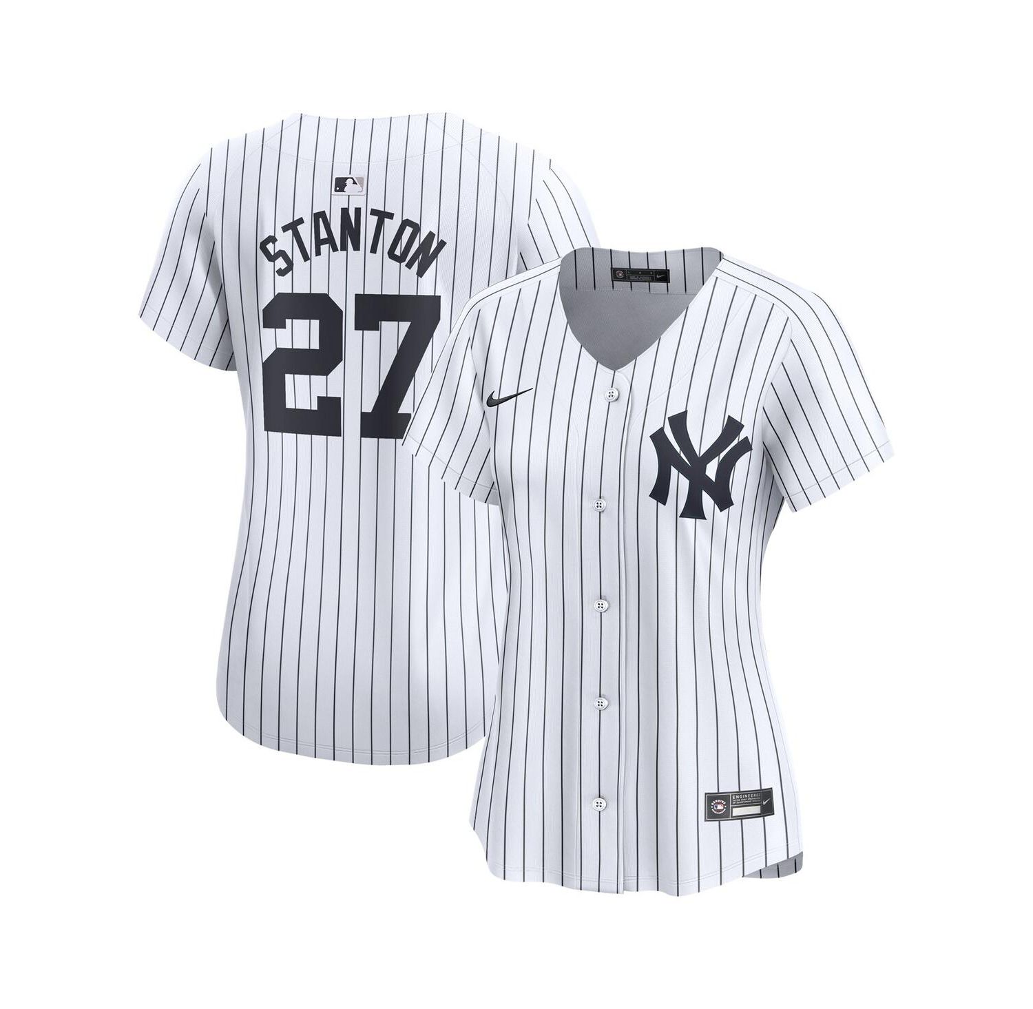 Women's Giancarlo Stanton White New York Yankees Home Limited Player Jersey