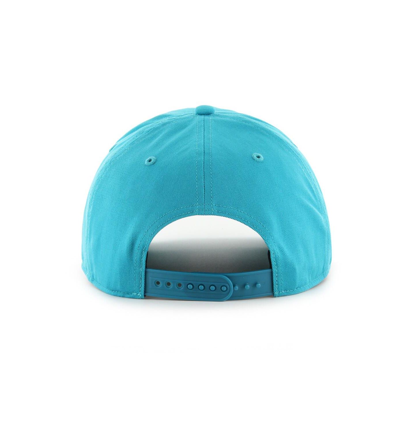 Мужская кепка '47 Brand Aqua Miami Dolphins Overhand Hitch Adjustable Hat — фото 2