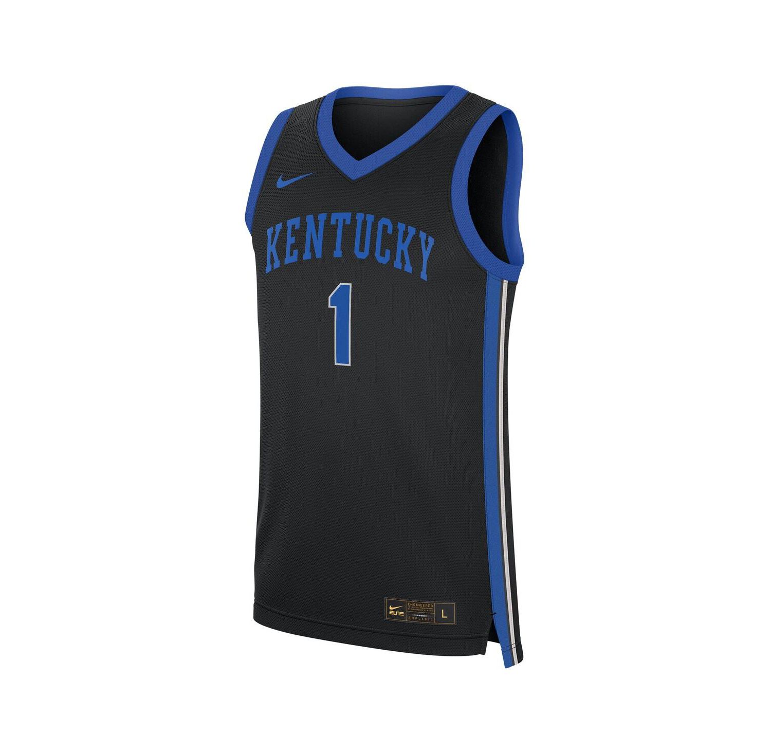 Men's Black Kentucky Wildcats Alternate Replica Jersey