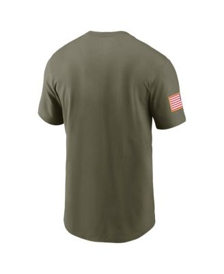 Men's Olive Duke Blue Devils 2024 Military Appreciation Performance T-Shirt
