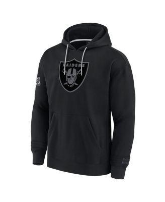 Men's Black Las Vegas Raiders Elements Pace Fleece Pullover Hoodie