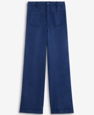 Epic Threads - Little & Big Girls Twill Patch-Pocket Wide-Leg Pants