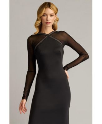 Women's Savoy Sheer Sleeve Gown