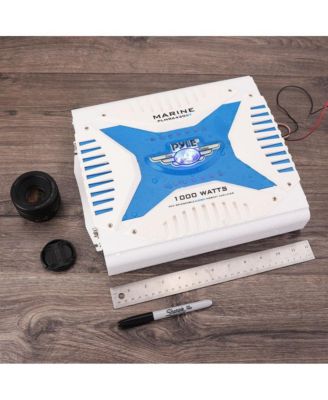 4-Channel Marine Bluetooth Amplifier - 1000 Watt Bridgeable