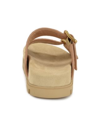 Women's Timma Double Strap Slip-On Flatform Sandals