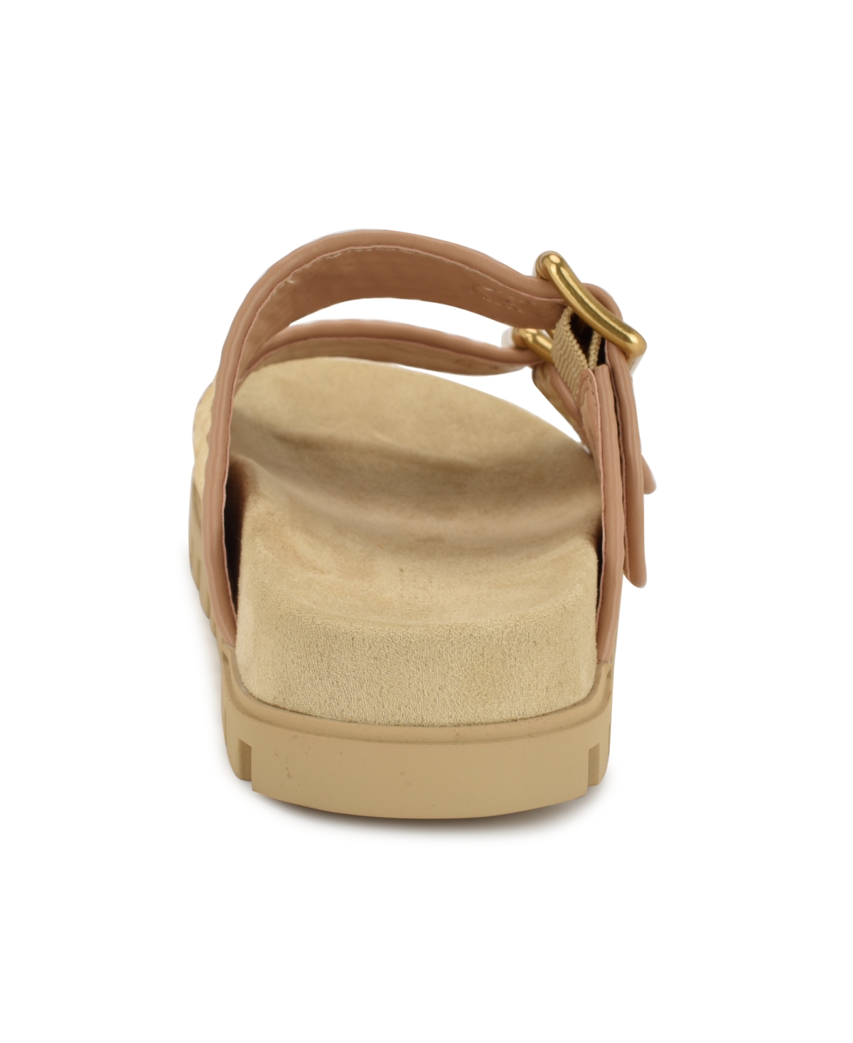 Nine West Timma Two-strap Platform Sandal In Natural Woven