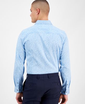 Men's Slim-Fit Daniel Floral Dress Shirt, Exclusively at Macy's