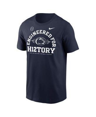 Men's Navy Penn State Nittany Lions 2024 College Football Playoff Engineered for History T-Shirt