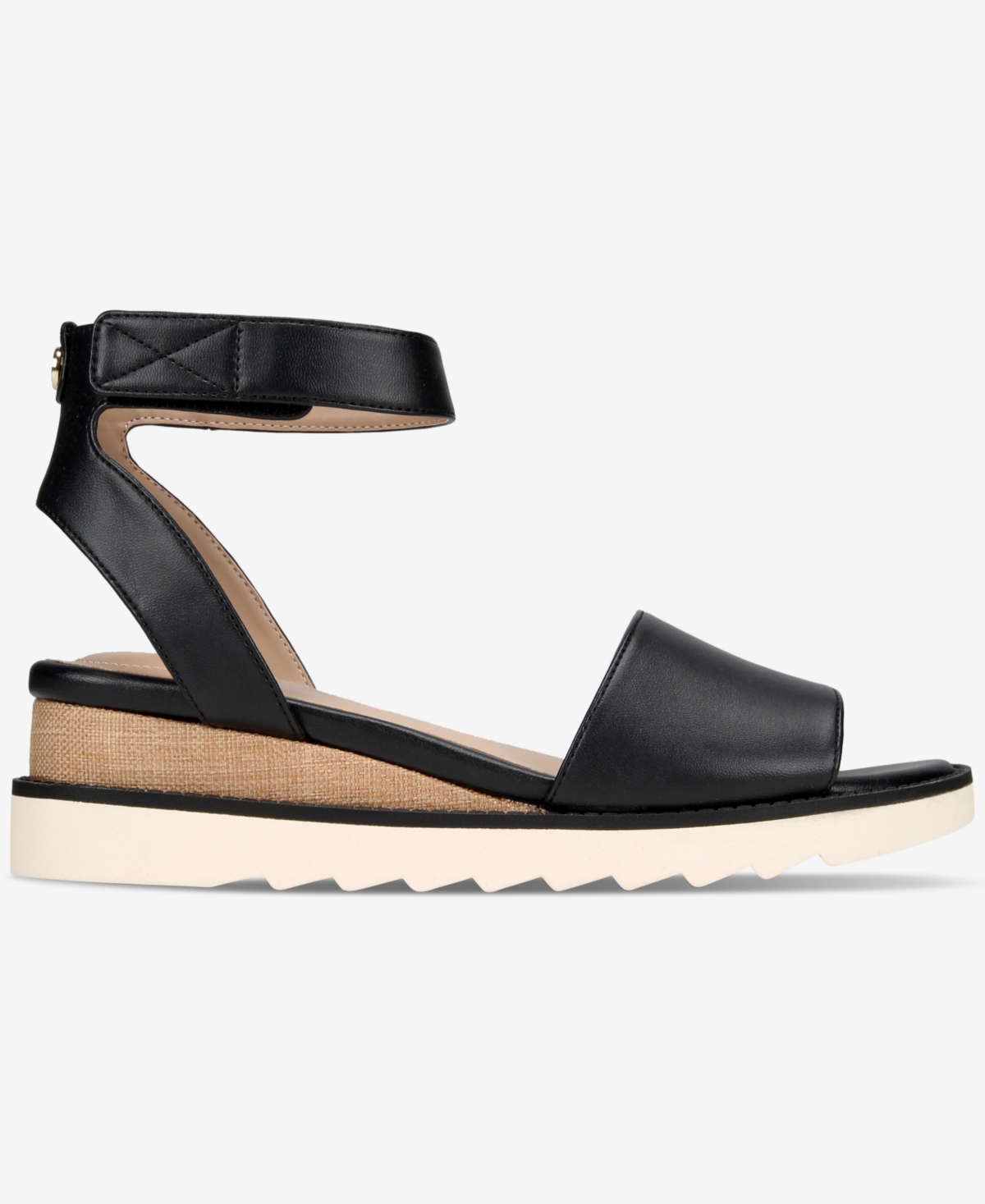 GIANI BERNINI WOMEN'S CONSTANCIA ANKLE STRAP WEDGE SANDALS, CREATED FOR MACY'S 