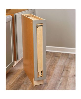 3" Pullout Shelf Organizer Rack for Cabinet Base Filler, 438-BC-3C