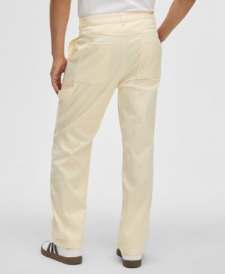 Men's Relaxed-Fit Stretch Twill Utility Pants, Exclusively at Macy's