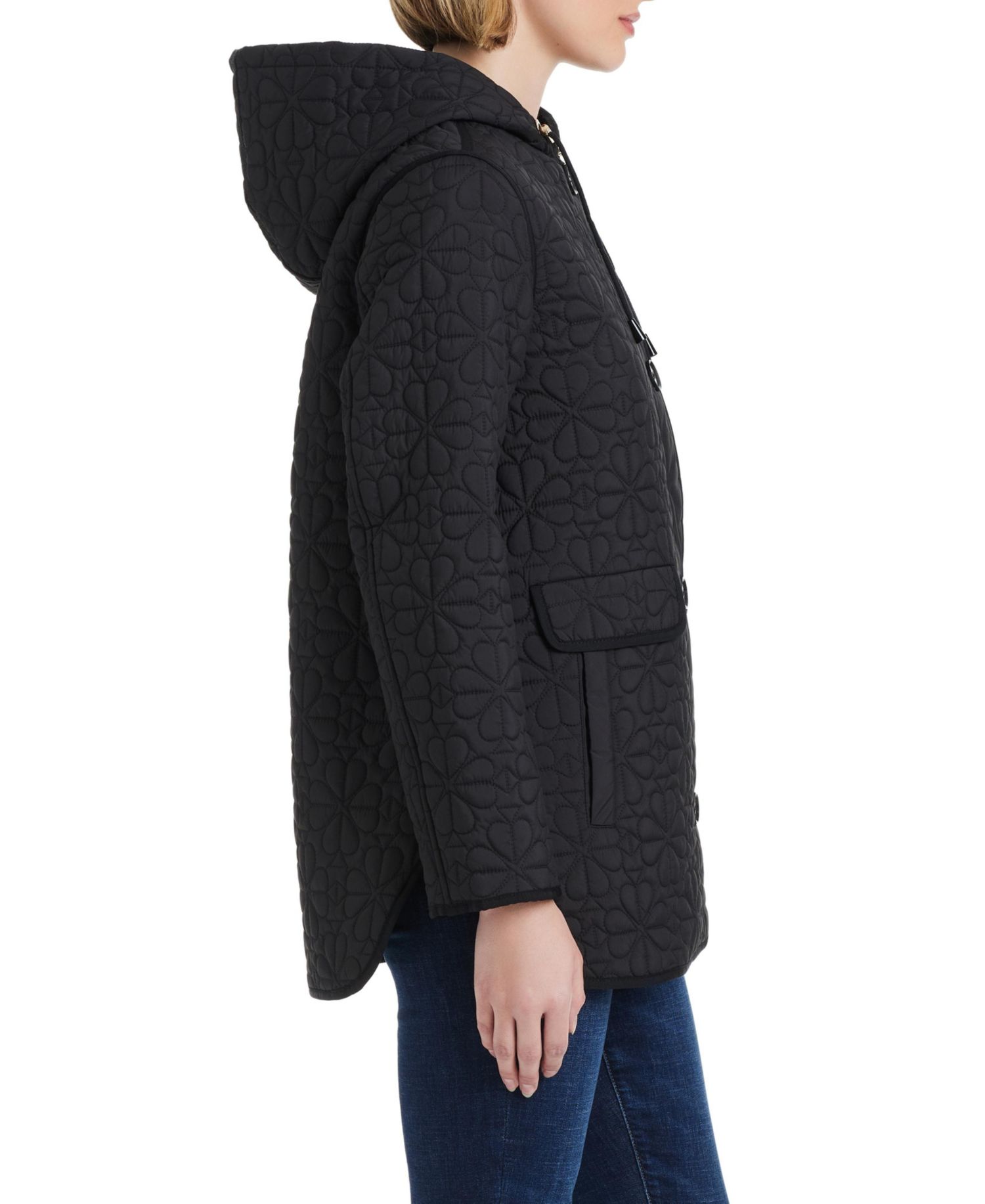Women's Spade Flower A-Line Quilt