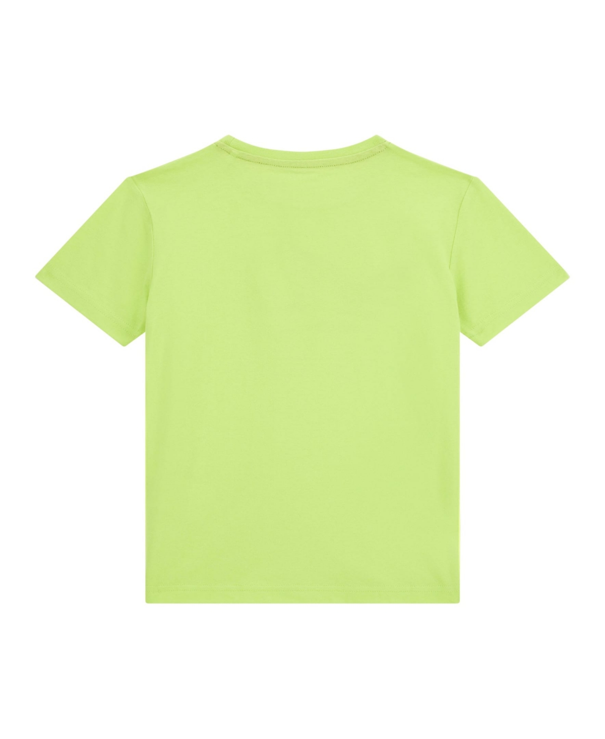 Guess Big Boy Printed Short Sleeve T-shirt In Green