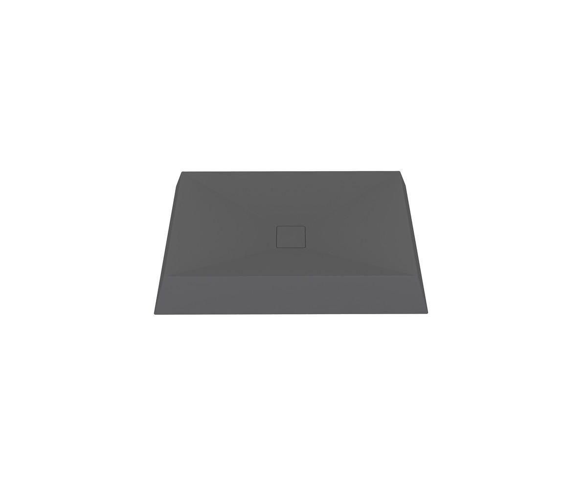 Rectangular Vessel Bathroom Sink - Taupe clay