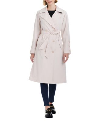 kate spade new york Women s Long Double Breasted Trench Coat Macy s