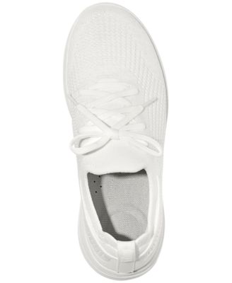 Women's Super-Q Knit Slip-On Lace-Up Sneakers