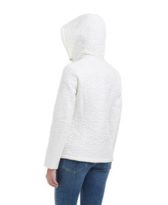 Women's Short Spade Flower Quilt