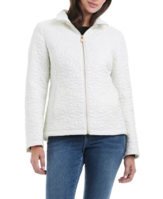 Women's Short Spade Flower Quilt