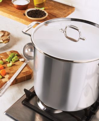 調理器具 All-Clad 16 QT. STOCK POT Amazon.com: All-Clad Simply Strain Stainless Steel Stockpot