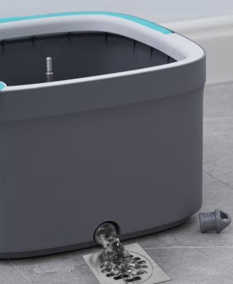 True Clean Spin Mop &amp; Bucket Cleaning  System