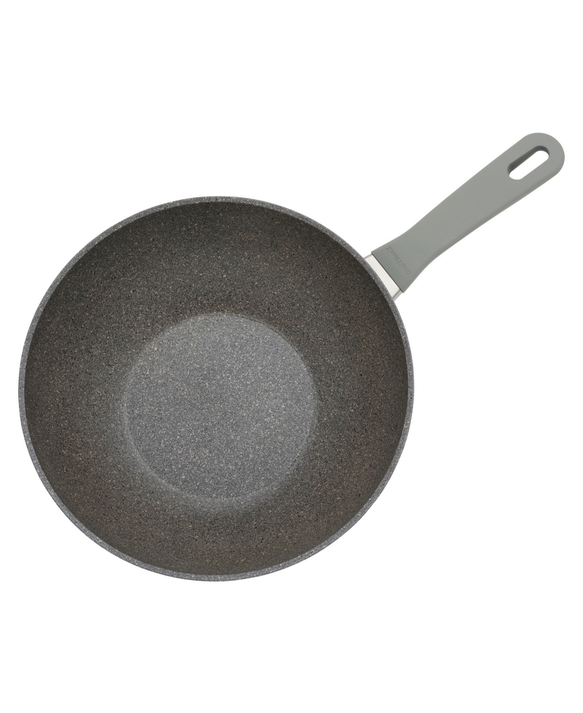 Zwilling Parma Plus 11-inch Aluminum Nonstick Wok With Lid In Gray