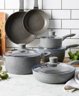 Parma Plus Aluminum Nonstick 10-Piece Cookware Set