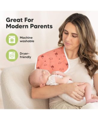 Kids 5pk Urban Burp Cloths, Organic Burping Cloth for Babies, Burp Rags