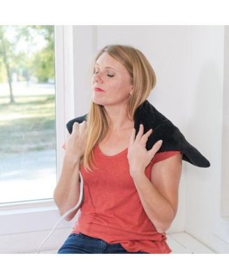 Weighted Plush Heating Pad for Cramps