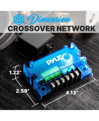 6.5" Three-Way Component Car Speaker System Kit