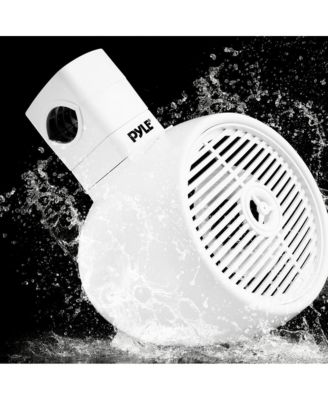6.5'' Marine Wakeboard Speaker System with Built-in LED Lights, 200W, White