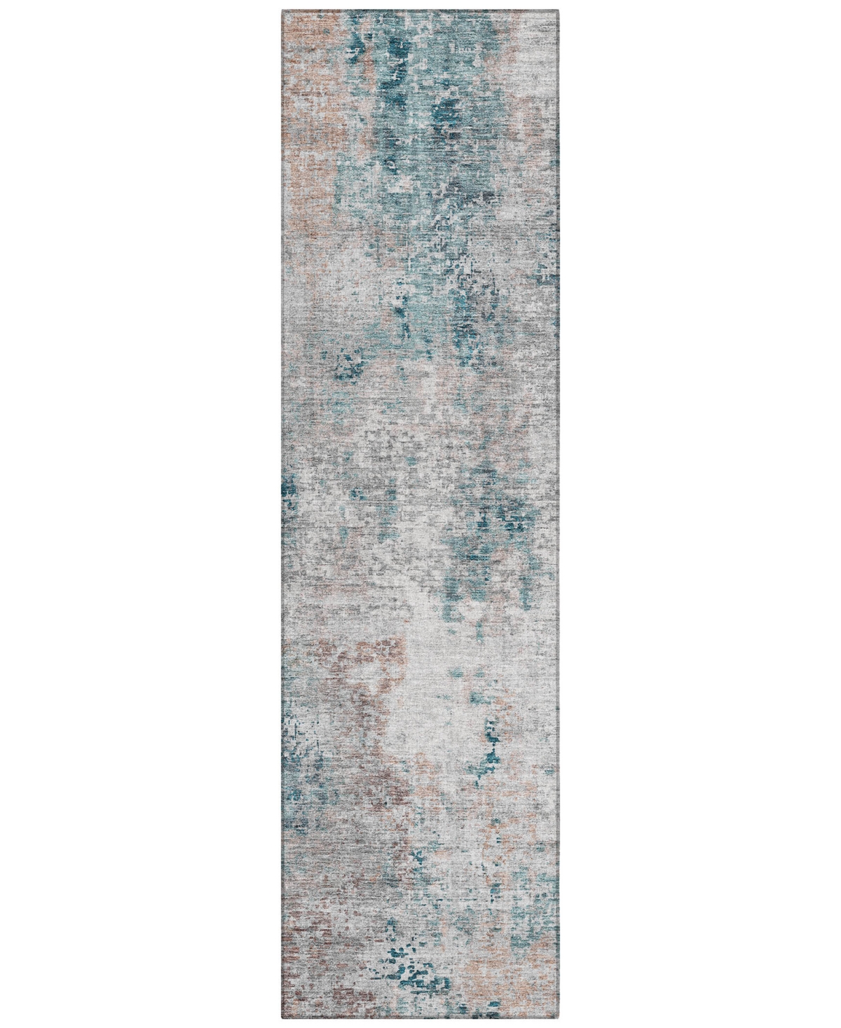 Addison Chantille Acn814 2'3"x7'6" Runner Area Rug In Teal