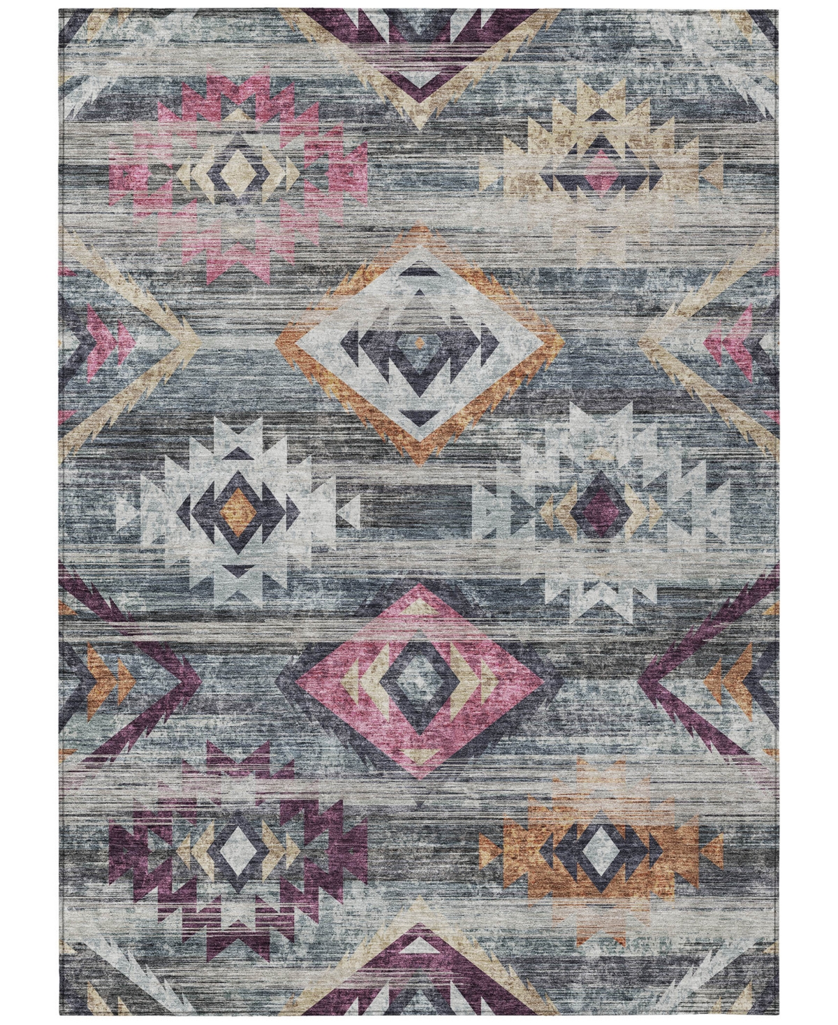 Addison Chantille Acn836 5'x7'6" Area Rug In Gray