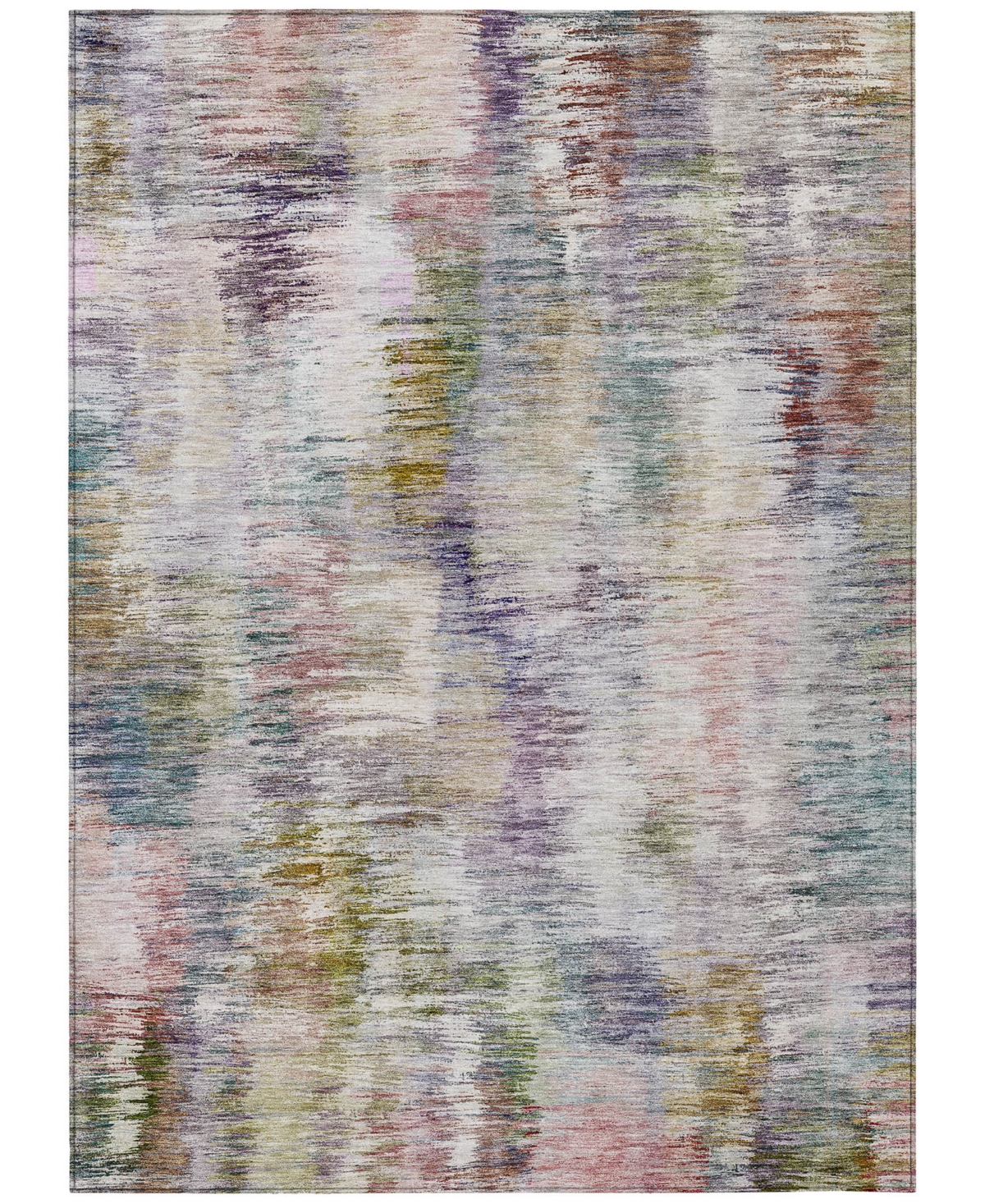 Addison Chantille Acn813 8'x10' Area Rug In Plum