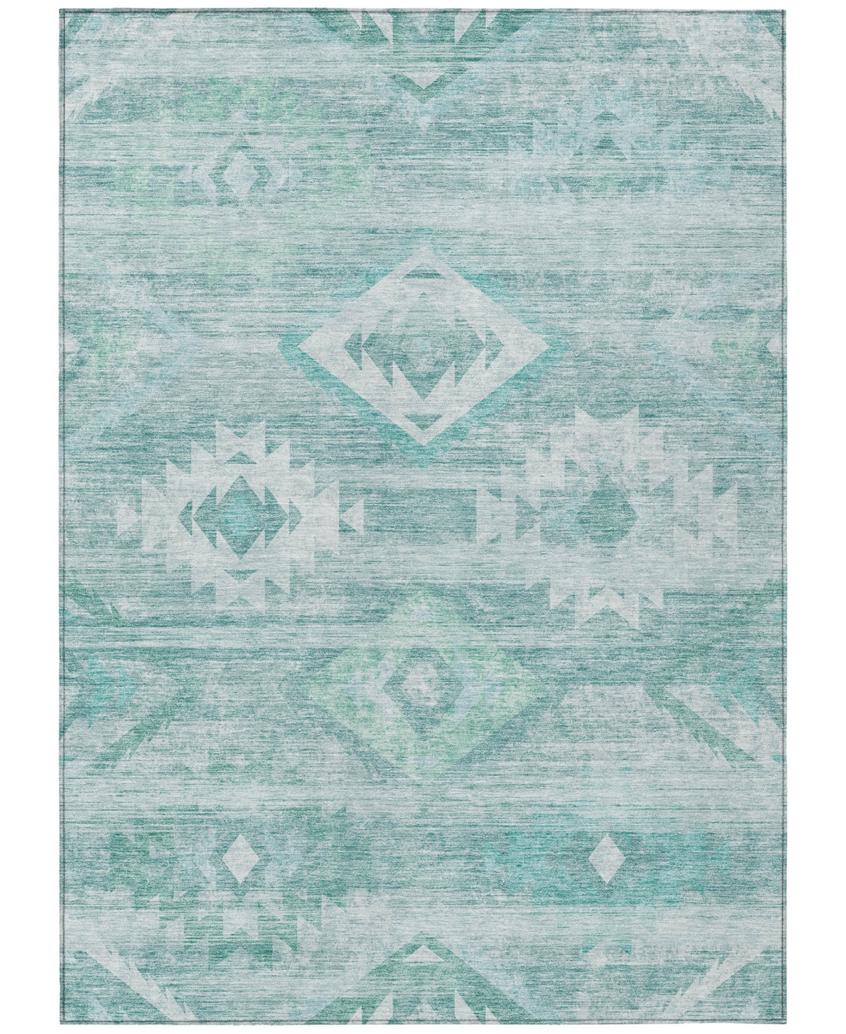Addison Chantille Acn837 9'x12' Area Rug In Aqua